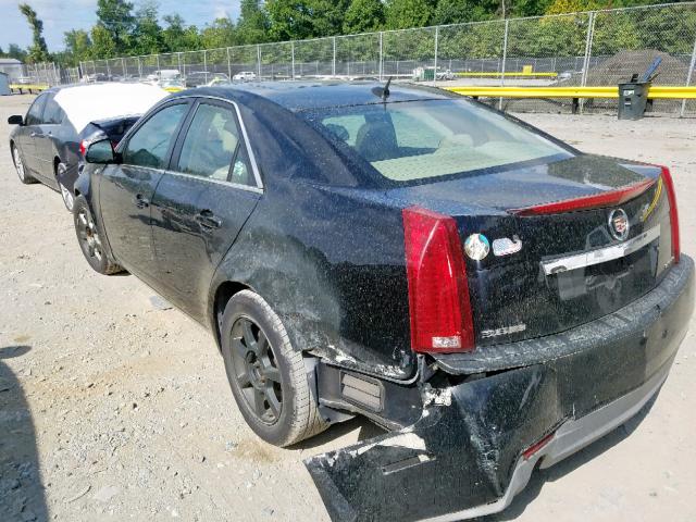 1G6DS57V280130208 - 2008 CADILLAC CTS HI FEA BLACK photo 3