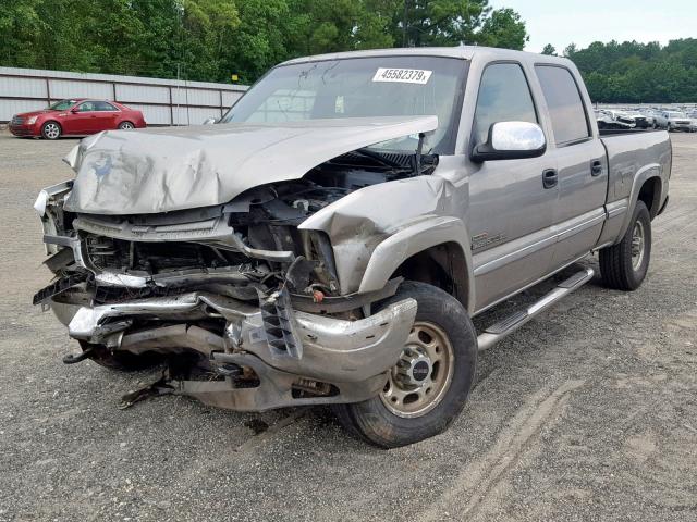 1GTHC231X2F200927 - 2002 GMC SIERRA C25 TAN photo 2