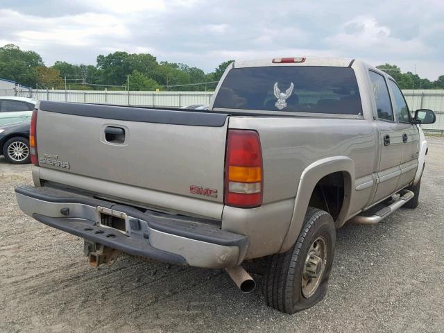 1GTHC231X2F200927 - 2002 GMC SIERRA C25 TAN photo 4