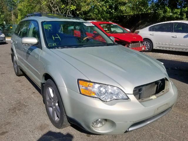 4S4BP86C664320893 - 2006 SUBARU LEGACY OUT TAN photo 1