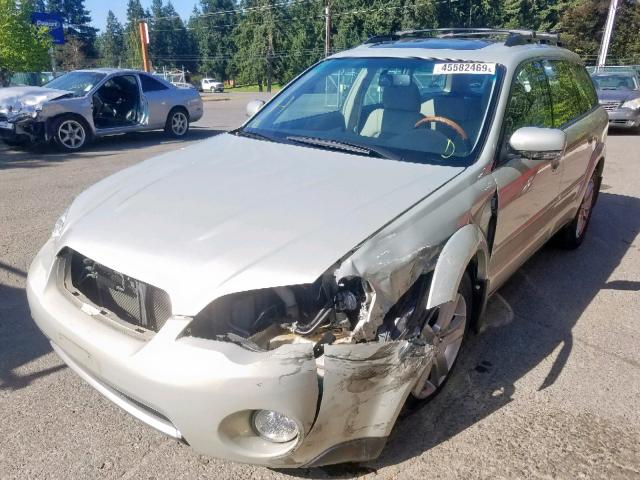 4S4BP86C664320893 - 2006 SUBARU LEGACY OUT TAN photo 2