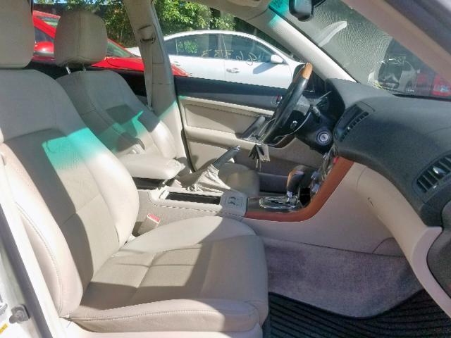 4S4BP86C664320893 - 2006 SUBARU LEGACY OUT TAN photo 5