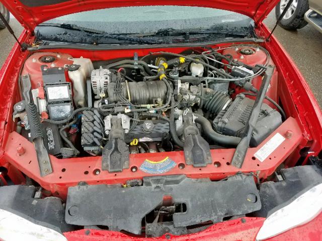 2G1WX12K649289688 - 2004 CHEVROLET MONTE CARL RED photo 7