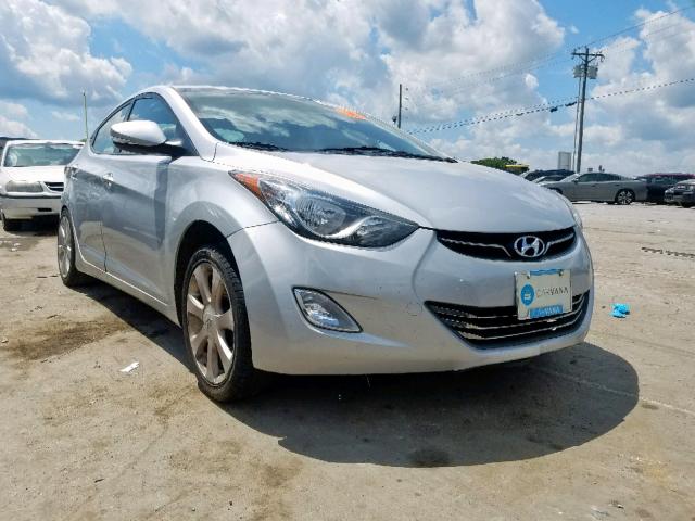 5NPDH4AE1DH271038 - 2013 HYUNDAI ELANTRA GL SILVER photo 1