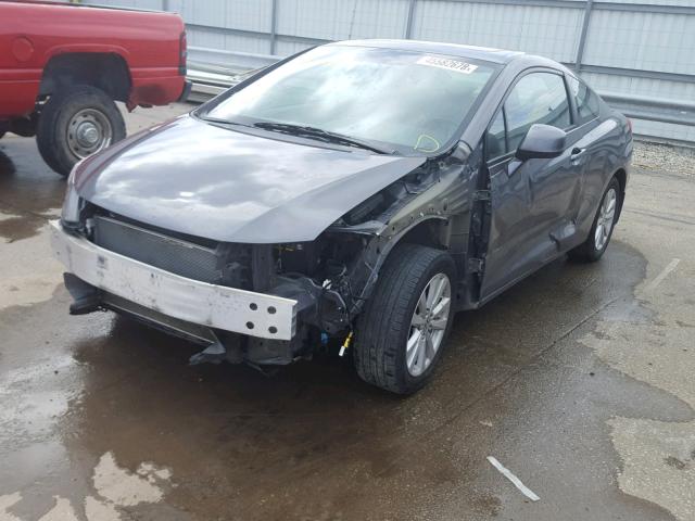 2HGFG3B17CH519030 - 2012 HONDA CIVIC EXL GRAY photo 2