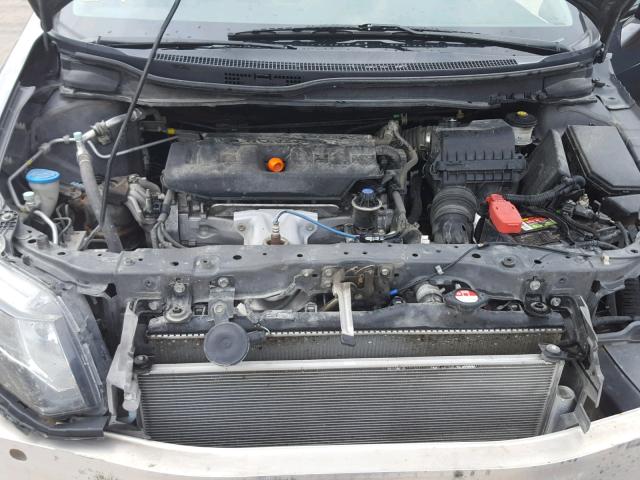 2HGFG3B17CH519030 - 2012 HONDA CIVIC EXL GRAY photo 7