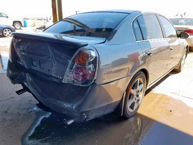 1N4BL11D54C161008 - 2004 NISSAN ALTIMA SE GRAY photo 4