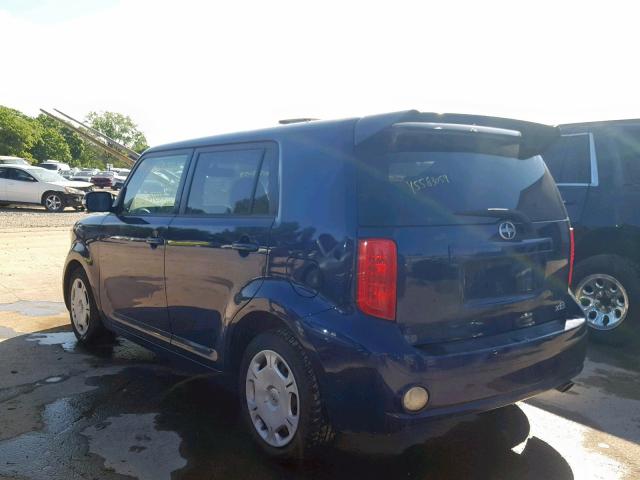 JTLKE50E181017189 - 2008 TOYOTA SCION XB 蓝色 照片 3