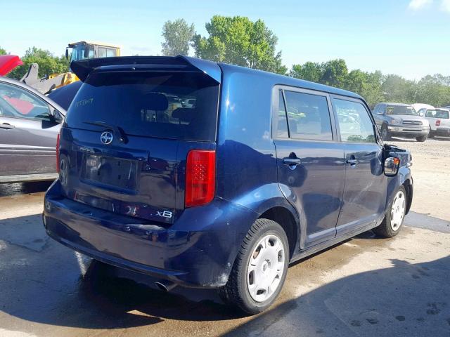 JTLKE50E181017189 - 2008 TOYOTA SCION XB 蓝色 照片 4