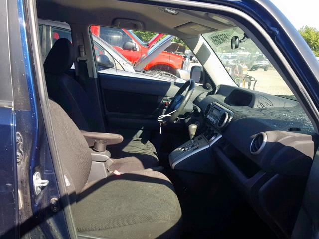 JTLKE50E181017189 - 2008 TOYOTA SCION XB 蓝色 照片 5