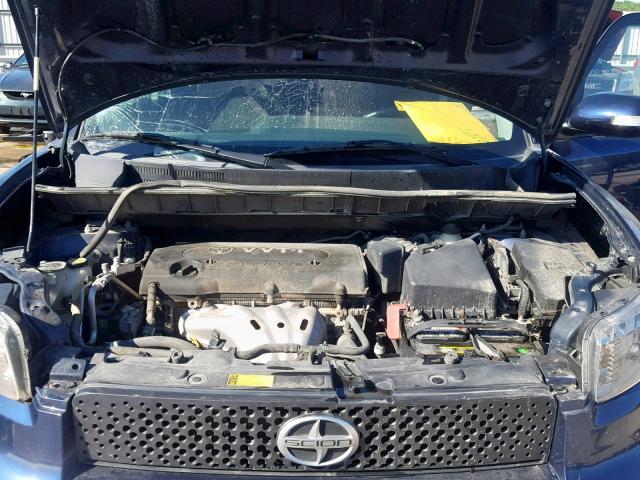 JTLKE50E181017189 - 2008 TOYOTA SCION XB 蓝色 照片 7