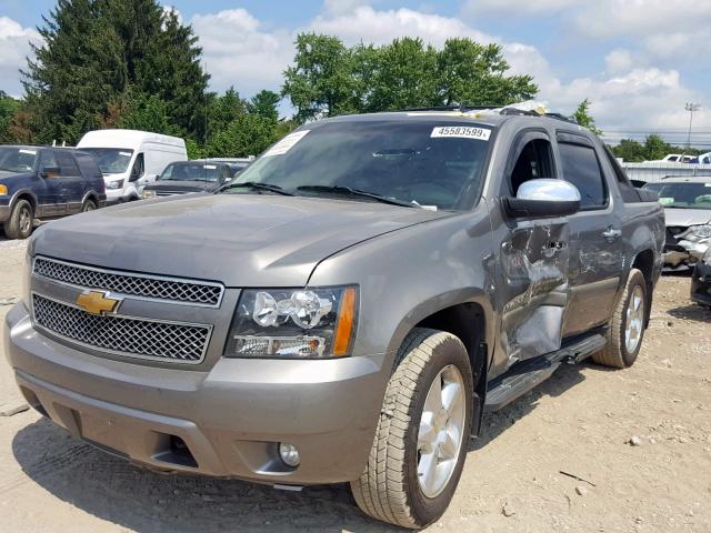 3GNFK12348G230446 - 2008 CHEVROLET AVALANCHE GOLD photo 2