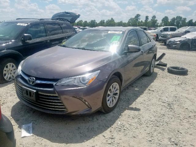 4T4BF1FK9GR542787 - 2016 TOYOTA CAMRY LE GRAY photo 2