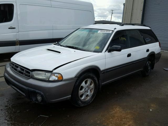 4S3BG6859X6643400 - 1999 SUBARU LEGACY OUT WHITE photo 2