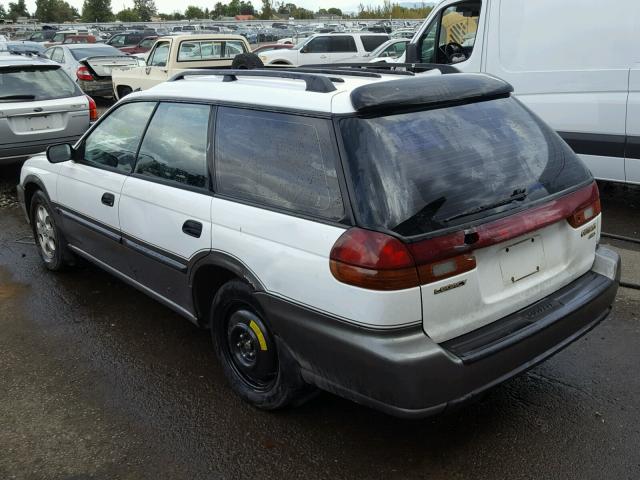 4S3BG6859X6643400 - 1999 SUBARU LEGACY OUT WHITE photo 3