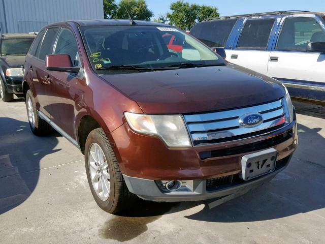 2FMDK3JC4ABA35982 - 2010 FORD EDGE SEL MAROON photo 1