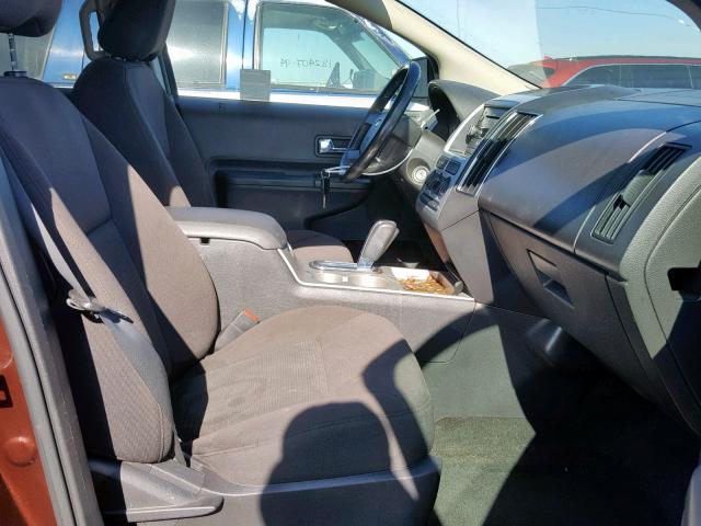 2FMDK3JC4ABA35982 - 2010 FORD EDGE SEL MAROON photo 5