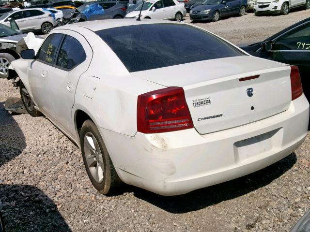 2B3KA43R38H276673 - 2008 DODGE CHARGER WHITE photo 3