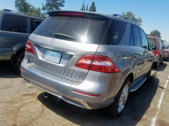 4JGDA5JB3DA201947 - 2013 MERCEDES-BENZ ML 350 GRAY photo 4