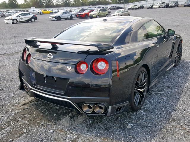 JN1AR5EF3JM710236 - 2018 NISSAN GT-R PURE BLACK photo 4