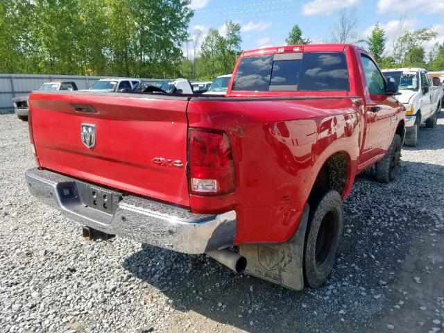 3C63RRAL7EG247798 - 2014 RAM 3500 ST RED photo 4