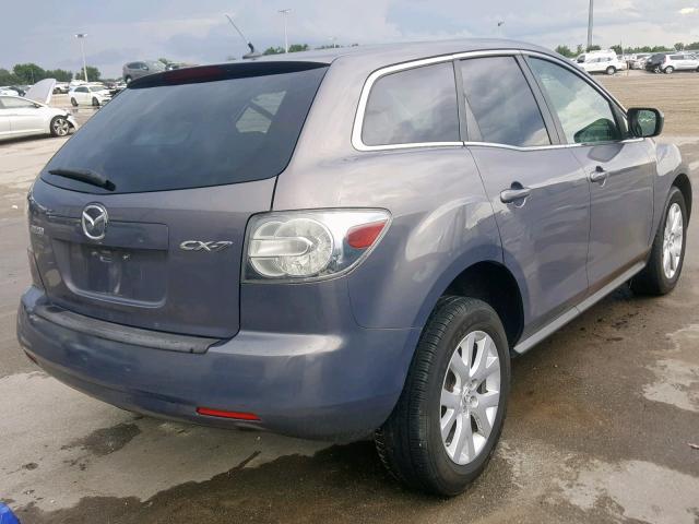 JM3ER29L280183361 - 2008 MAZDA CX-7 GRAY photo 4