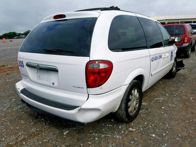 2C4GP54L15R321571 - 2005 CHRYSLER TOWN & COU WHITE photo 4