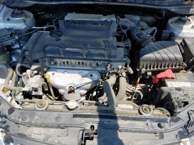 KNAFE221895653167 - 2009 KIA SPECTRA EX SILVER photo 7