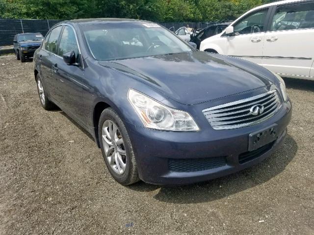 JNKCV61F59M053866 - 2009 INFINITI G37 BLUE photo 1