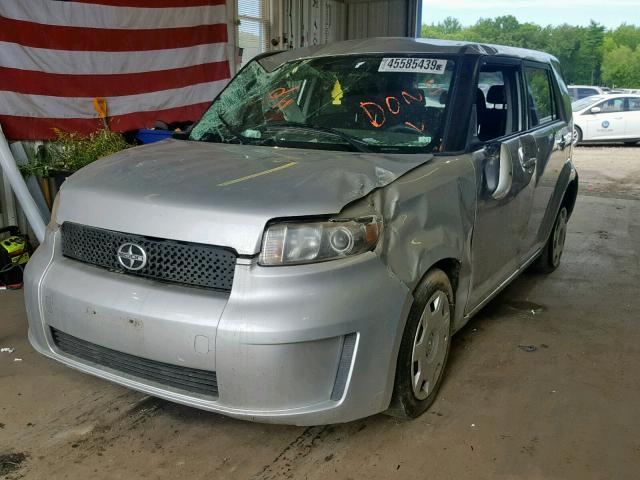 JTLKE50E181052976 - 2008 TOYOTA SCION XB 灰色 照片 2