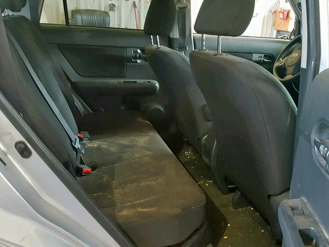 JTLKE50E181052976 - 2008 TOYOTA SCION XB 灰色 照片 6
