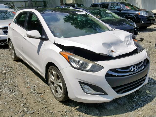 KMHD35LE7DU020673 - 2013 HYUNDAI ELANTRA GT WHITE photo 1