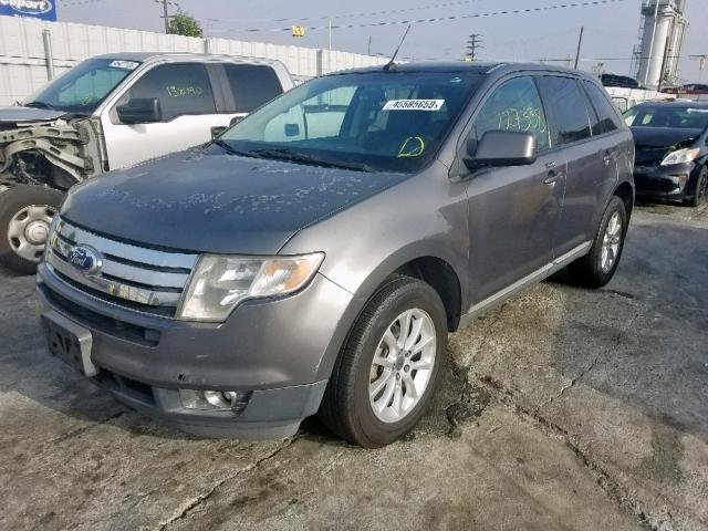 2FMDK38C59BA44417 - 2009 FORD EDGE SEL CHARCOAL photo 2