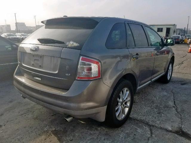 2FMDK38C59BA44417 - 2009 FORD EDGE SEL CHARCOAL photo 4