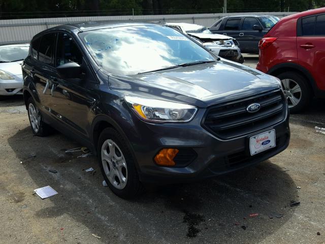 1FMCU0F77HUE85128 - 2017 FORD ESCAPE S GRAY photo 1