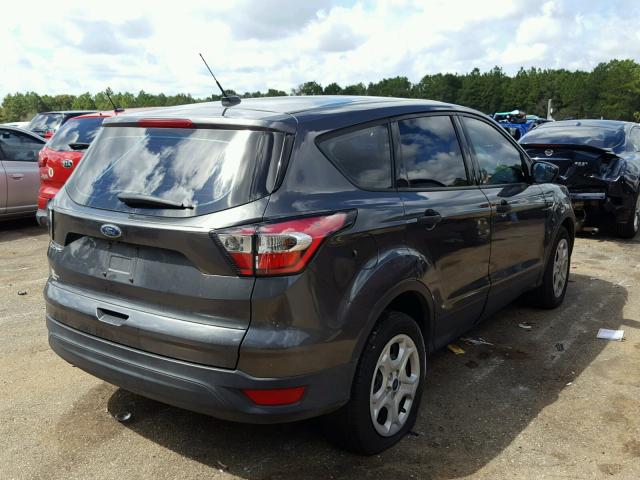 1FMCU0F77HUE85128 - 2017 FORD ESCAPE S GRAY photo 4