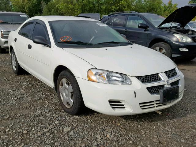 1B3EL36X94N309527 - 2004 DODGE STRATUS SE WHITE photo 1