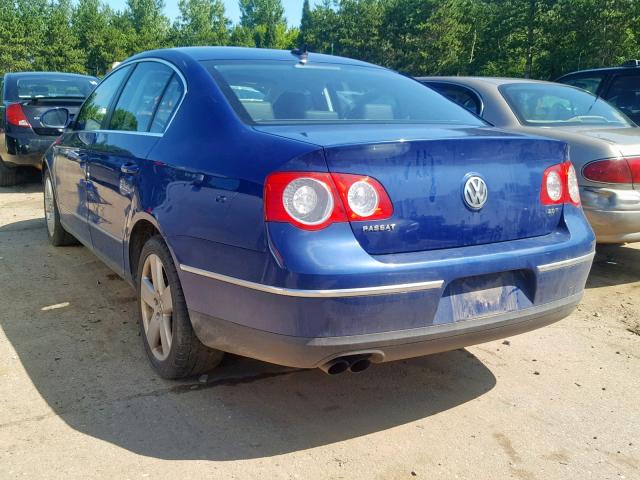 WVWJK73CX9P003814 - 2009 VOLKSWAGEN PASSAT TUR BLUE photo 3