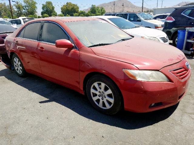4T1BK46K87U002709 - 2007 TOYOTA CAMRY LE RED photo 1