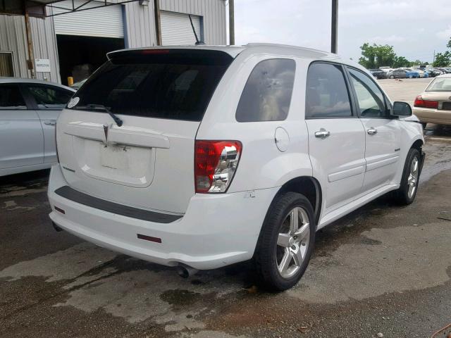 2CKDL537486345333 - 2008 PONTIAC TORRENT GX WHITE photo 4