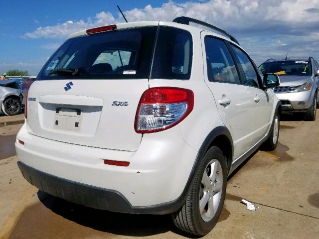 JS2YA413296200393 - 2009 SUZUKI SX4 TECHNO WHITE photo 4