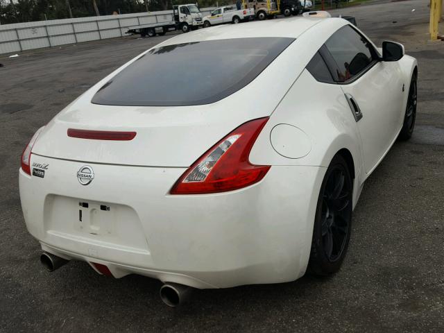 JN1AZ4EH0EM633603 - 2014 NISSAN 370Z BASE WHITE photo 4