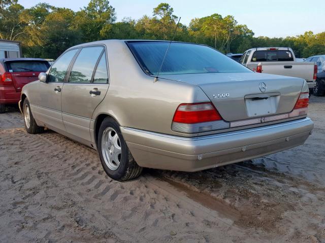 WDBGA51G7WA388303 - 1998 MERCEDES-BENZ S 500 SILVER photo 3