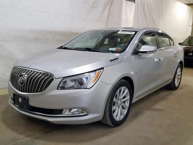 1G4GB5G30FF250720 - 2015 BUICK LACROSSE SILVER photo 2