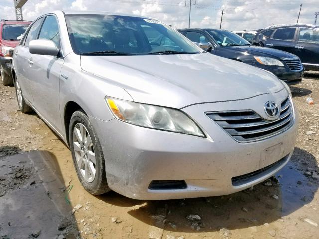 4T1BB46K69U074351 - 2009 TOYOTA CAMRY HYBR SILVER photo 1