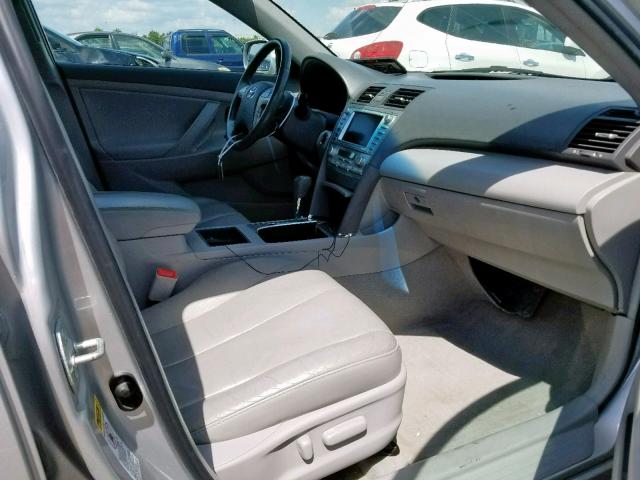 4T1BB46K69U074351 - 2009 TOYOTA CAMRY HYBR SILVER photo 5