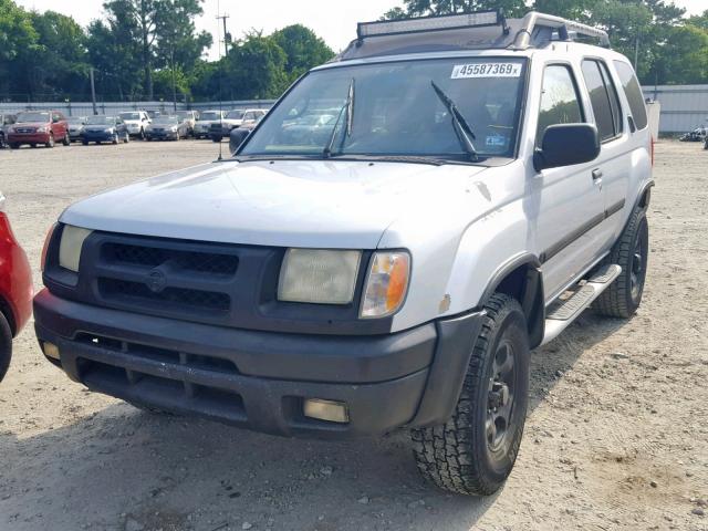 5N1ED28Y41C571132 - 2001 NISSAN XTERRA XE SILVER photo 2