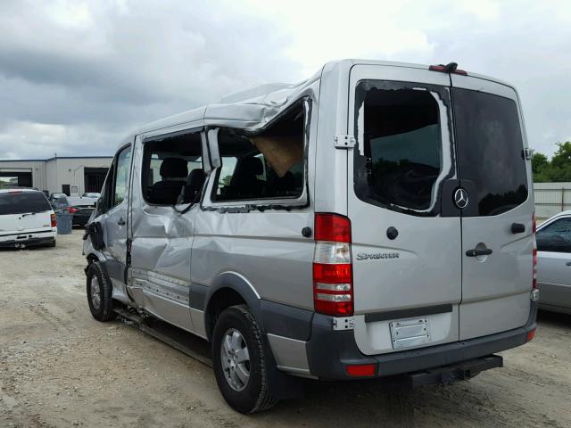 WDZPE7CCXC5625558 - 2012 MERCEDES-BENZ SPRINTER 2 SILVER photo 3