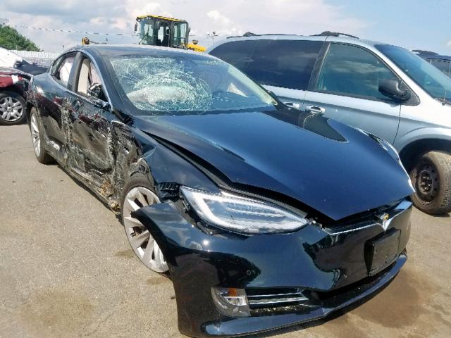 5YJSA1E20KF312359 - 2019 TESLA MODEL S BLACK photo 1