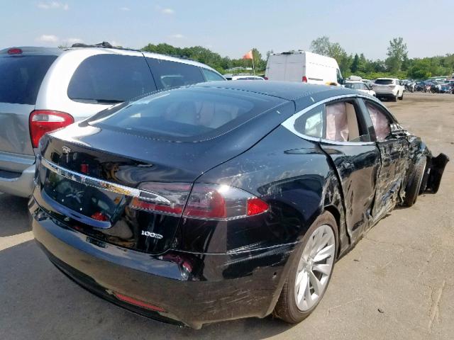 5YJSA1E20KF312359 - 2019 TESLA MODEL S BLACK photo 4